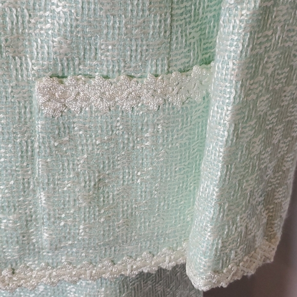 Vtg Blushe by Spiegel, 12 missy, w pc suit - Picture 5 of 11